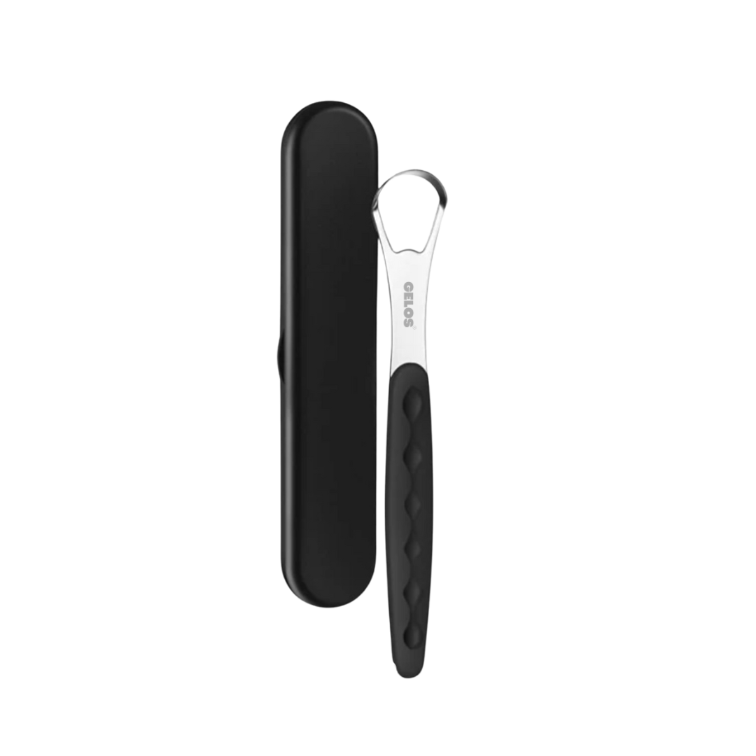 Tongue Scraper With Plastic Handle