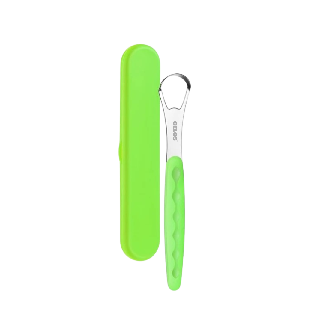 Tongue Scraper With Plastic Handle