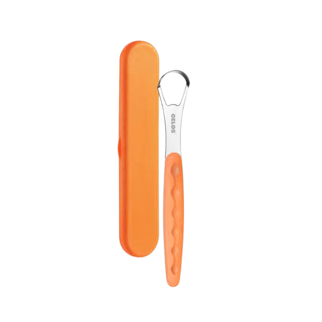 Tongue Scraper With Plastic Handle
